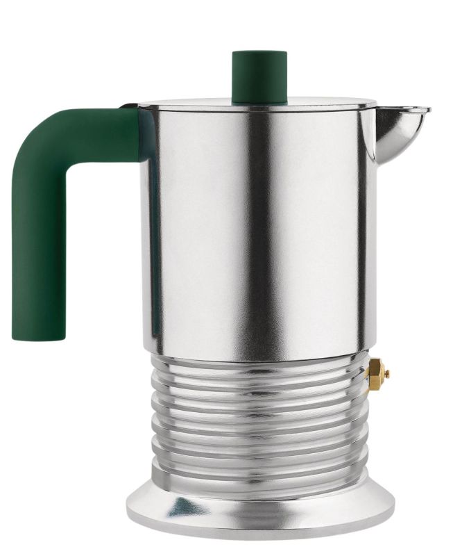 PM01/3 AGR Vite Espressomachine voor 3 kopjes Groen Alessi